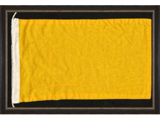 Nautical Flag Q 22.5W x 15.5H