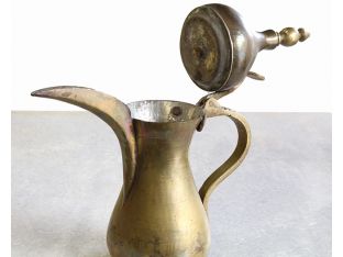 Pair Of Brass Turkish Coffee Pots