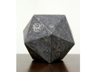 Black Marble Polyhedron