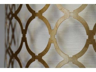 Metal Pattern Shaded Floor Lamp