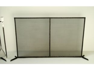Forged Steel Wide Fireplace Screen