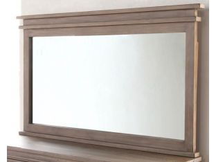 Settler Mirror in Sundried Ash
