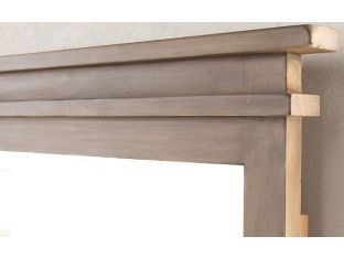 Settler Mirror in Sundried Ash