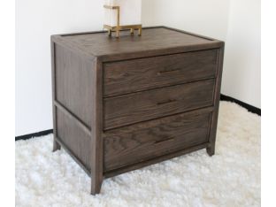 Hudson 3-Drawer Nightstand