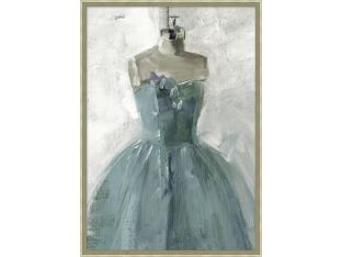My Blue Dress 22.5W  X 31.5H