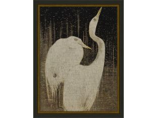 Crane Pair 19.5W X 25.5H